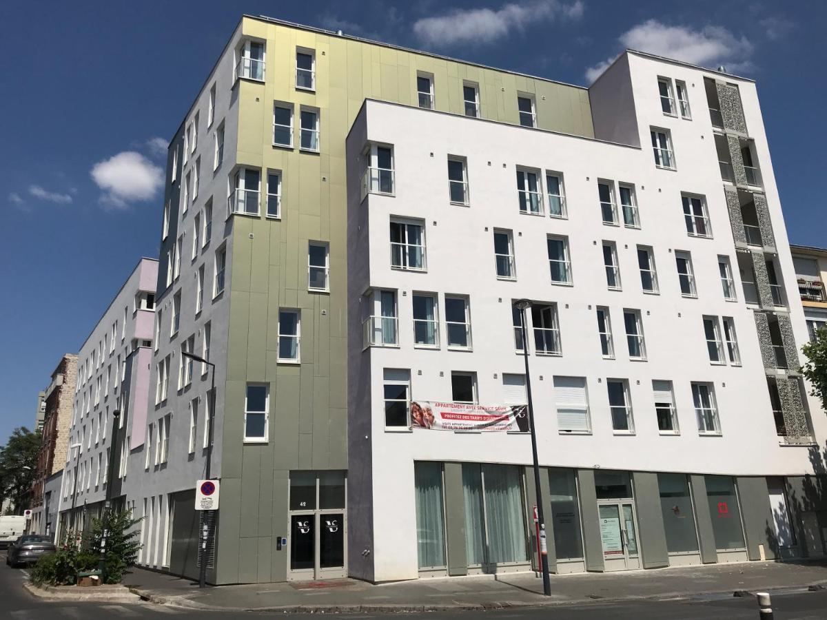 Zenao Montreuil- Croix De Chavaux Apartment มงเทรย ภายนอก รูปภาพ